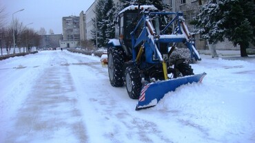 Работы по уборке снега