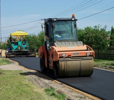Укладка асфальта