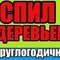 Спил деревьев, уборка 