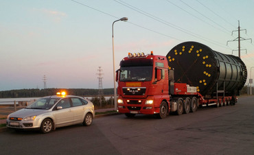 Транспортировка тяжеловесных грузов