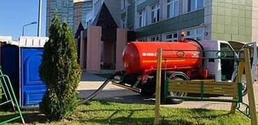 Откачка канализации, септиков, сливных ям