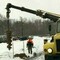 Бурение ям под столбы и опоры