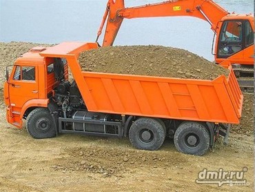 Доставка песка, щебня, грунта