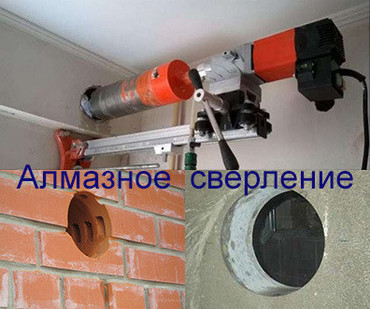 Услуги алмазного бурения