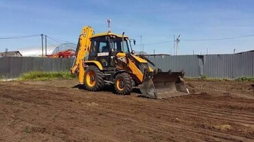 Планировка земли, грунта.Копка траншей, котлованов