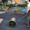 Работы по укладке асфальта