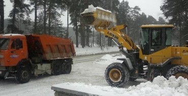 Механизированная уборка снега