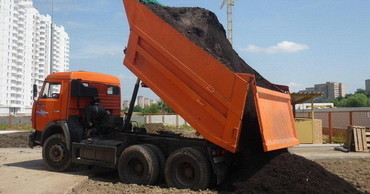 Доставка сыпучих грузов самосвалами