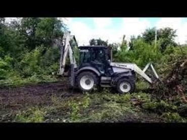 Корчевание деревьев, пней и кустарников