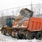 Уборка снега зимой