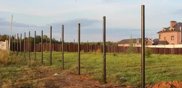 Бурение под фундамент, забор, опоры, винтовые сваи