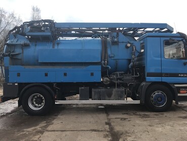 Прочистка труб канализации,водостоков, промывка труб