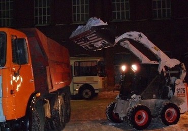 Расчистка снега