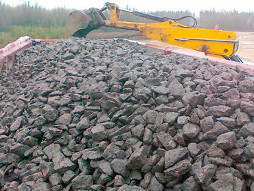 Доставка щебня 