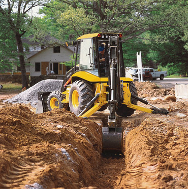 Рытье траншей, котлованов