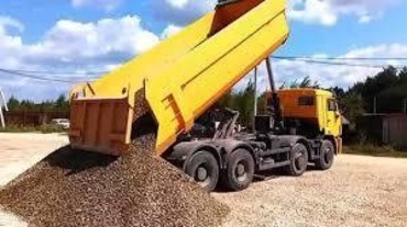 Перевозка щебня автотранспортом