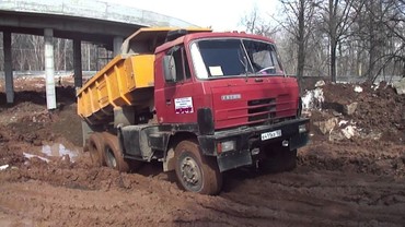 Доставка песка, щебня, грунта