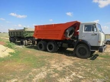 Поставка щебня автотранспортом