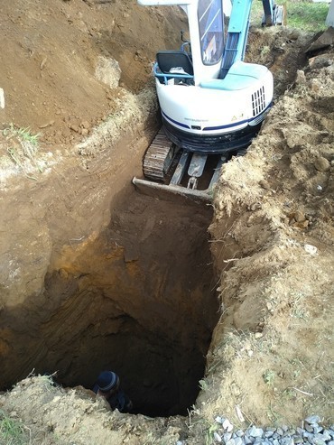 Рытье котлованов, траншей, колодцев, ям