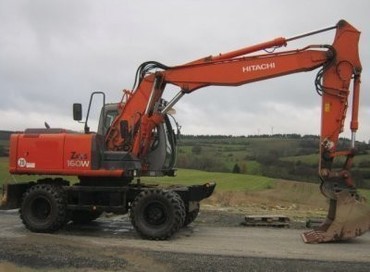 Hitachi zx 160 w