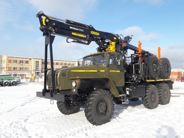 Урал с гидроманипулятором 55571