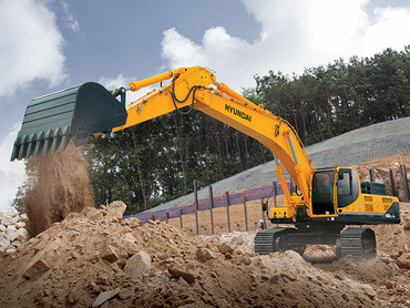 Запчасти для экскаваторов строительных Hyundai, Komatsu, Volvo и других
