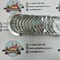 Cummins 6742-01-5233-CU вкладыши коренные для экскаваторов-погрузчиков