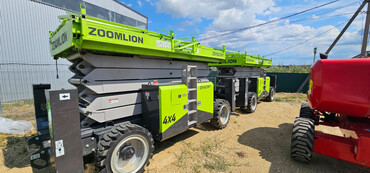 ZOOMLION, LGMG ножничные коленчатые мачтовые телескоп