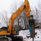 Hitachi, Hyundai, Doosan.