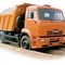 КАМАЗ 6520-63 с прицепом