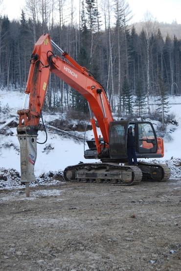 Furukawa F35XP на базе Hitachi ZX330