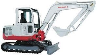 TAKEUCHI TB 135, KOMATSU, HIT.