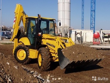 Komatsu, JCB, Case