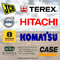 Запчасти для экскаваторов-погрузчиков Hyundai, Komatsu, JCB и других