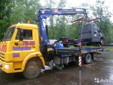 Камаз 4308 с прямой платформой и кму