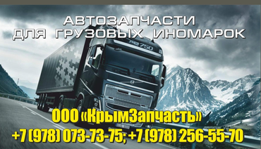 Запчасти для грузовых автомобилей, прицепов/полуприцепов и спецтехники 