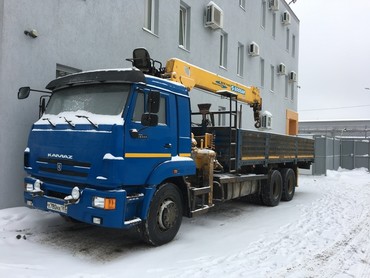 Камаз 65117, кран+борт  