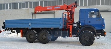 Камаз 43118 с кму Кanglim KS1056