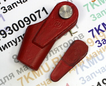Зажим канатный грузового троса 10,0 мм для КМУ для манипуляторов