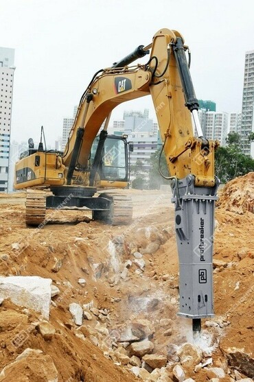 Гидромолот ProfBreaker для Hyundai, XCMG, Komatsu и других