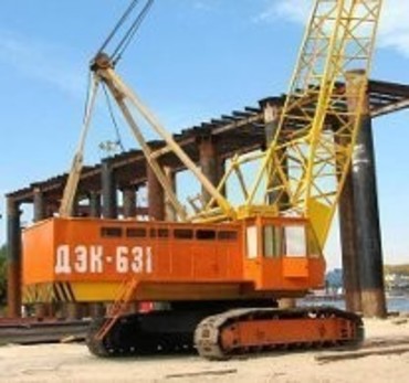 ДЭК-631(63 т) стрела до 36 м.