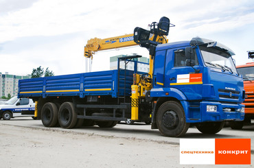 Камаз 65117+Soosan 736