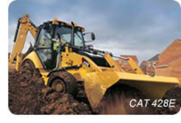 Cat 428E (гидробур)