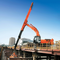 Hitachi, JCB, Komatsu