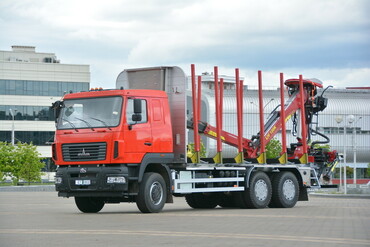 МАЗ 631228-8528-012 с КМУ