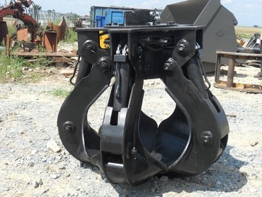 VCOP-1-350-STD, Грейфер гидравлический для погрузчиков грейферных