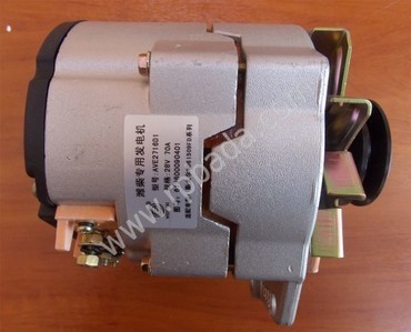 Генератор  28V.70A  на двигатель WD10G бульдозера SHANTUI SD
