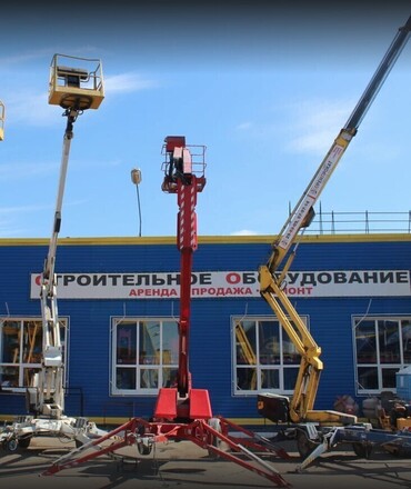 Телескопический подъемник 18 метров