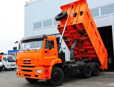 КАМАЗ 6520-63 с прицепом